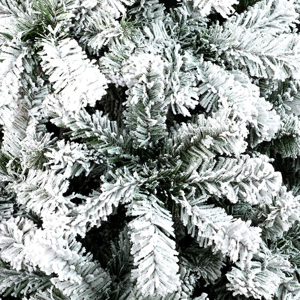 Jingle Jollys Christmas Tree 1.8m Snow Flocked Xmas Tree Decorations